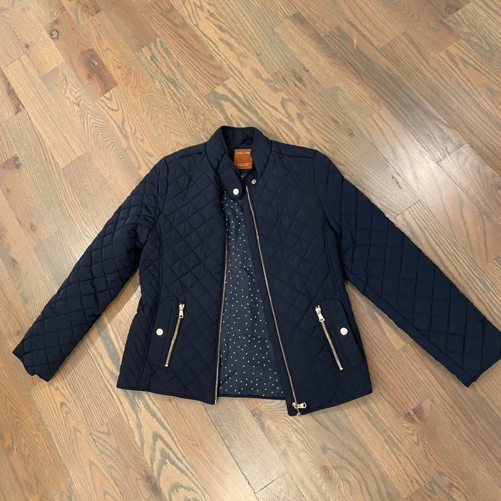 Zara quilted girls